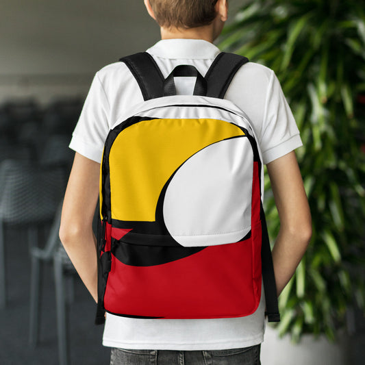 Crimson and Yellow Incubation Backpack