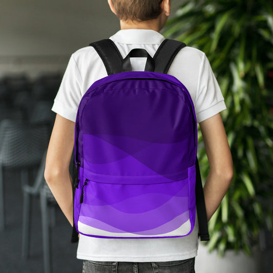 Violet Swirls Backpack