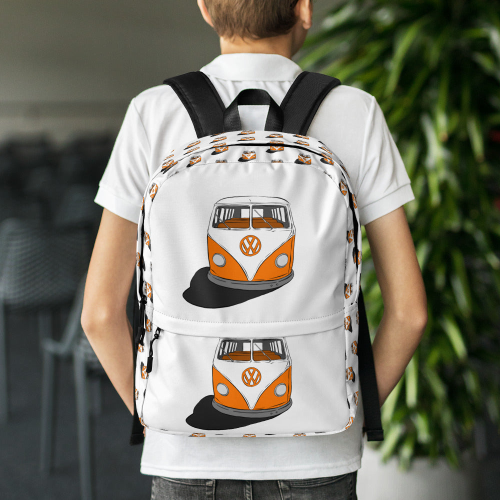 Orange VW Van Backpack