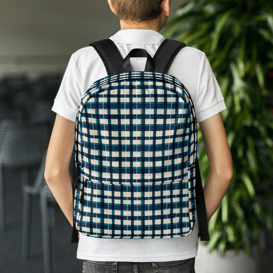 Frosty Glen Plaid Backpack