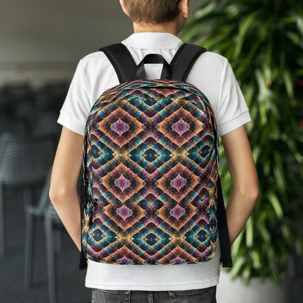 Joannesong, the Prismatic Wilderness Muse Backpack