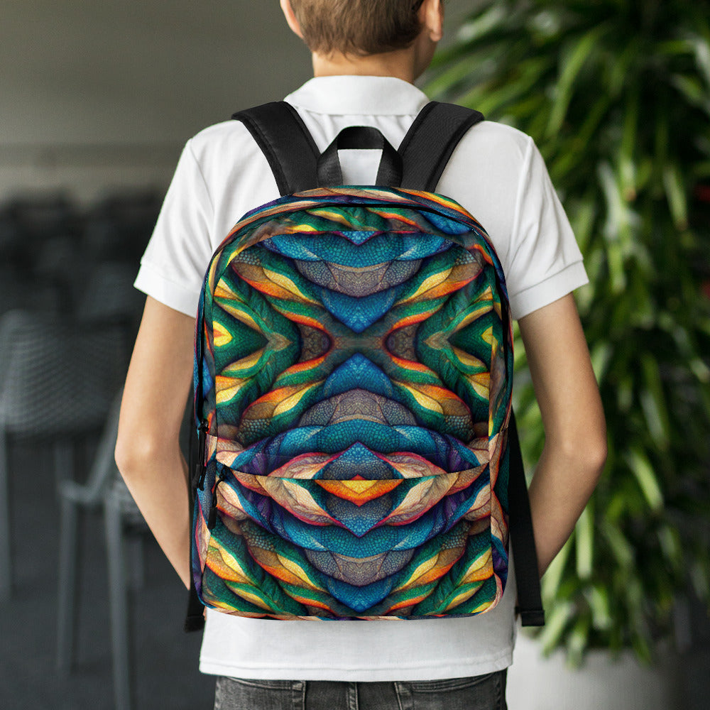 Maderaestro, the Melodic Maestro Dragon Backpack