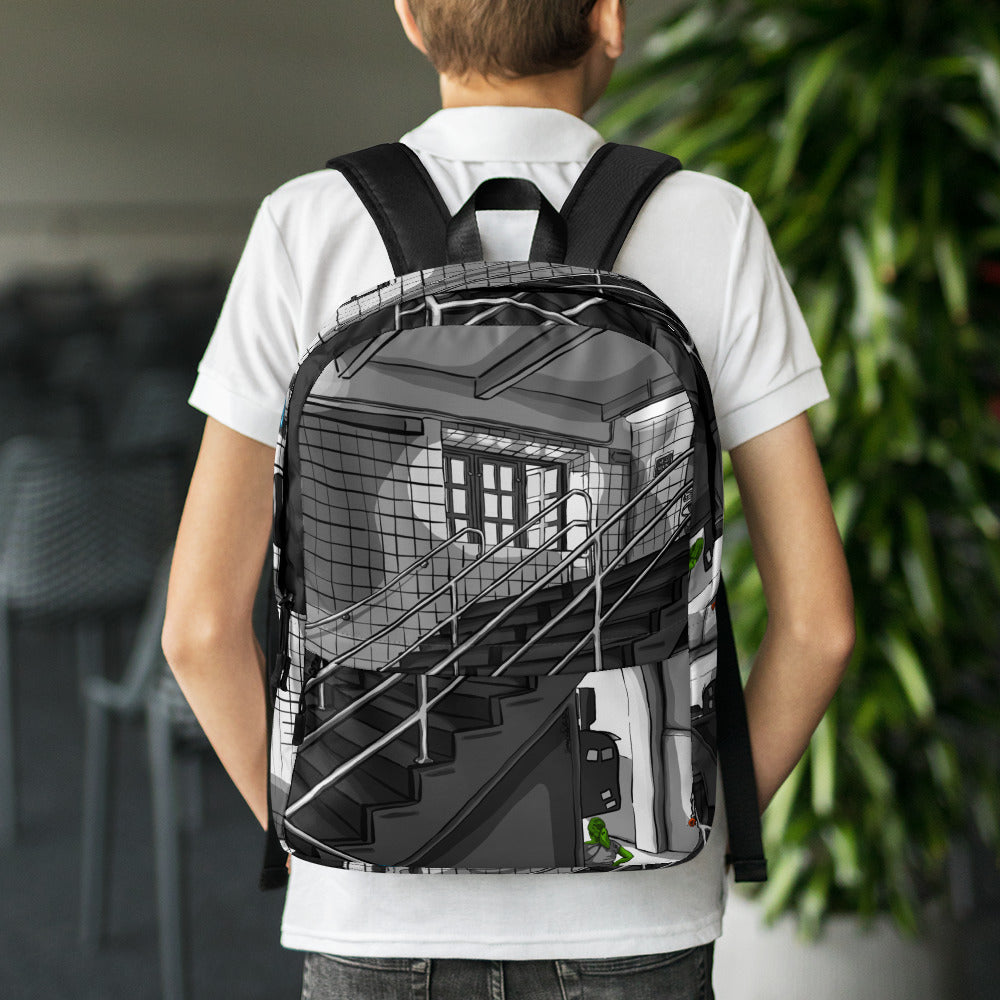 Parkchester Subway Station, Bronx, NY Backpack