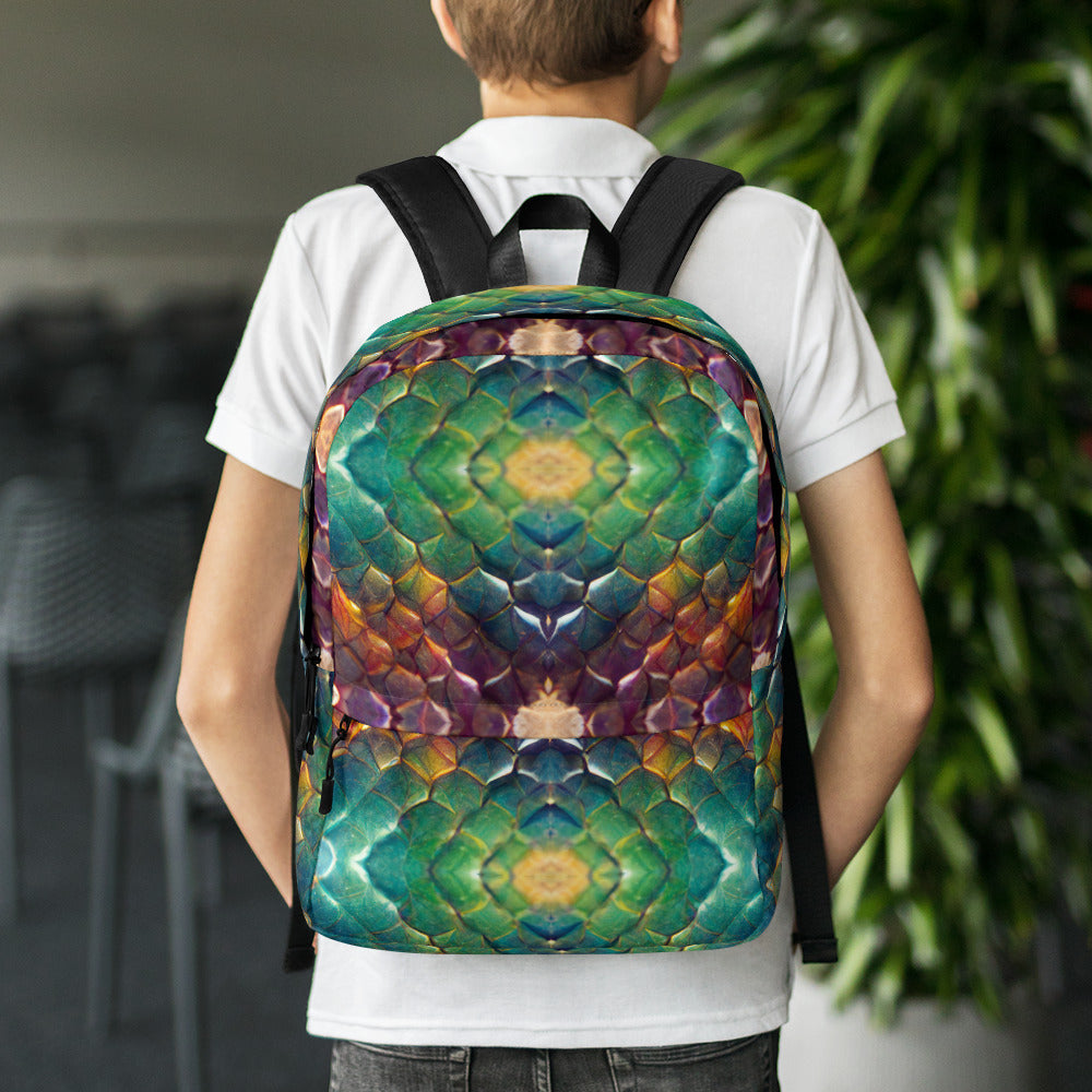 Prismijimmy, the Rainbow Guardian Dragon Backpack