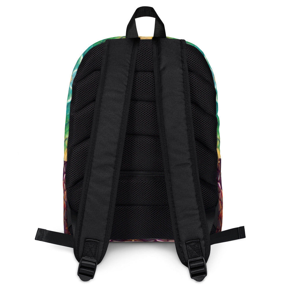 Prismijimmy, the Rainbow Guardian Dragon Backpack