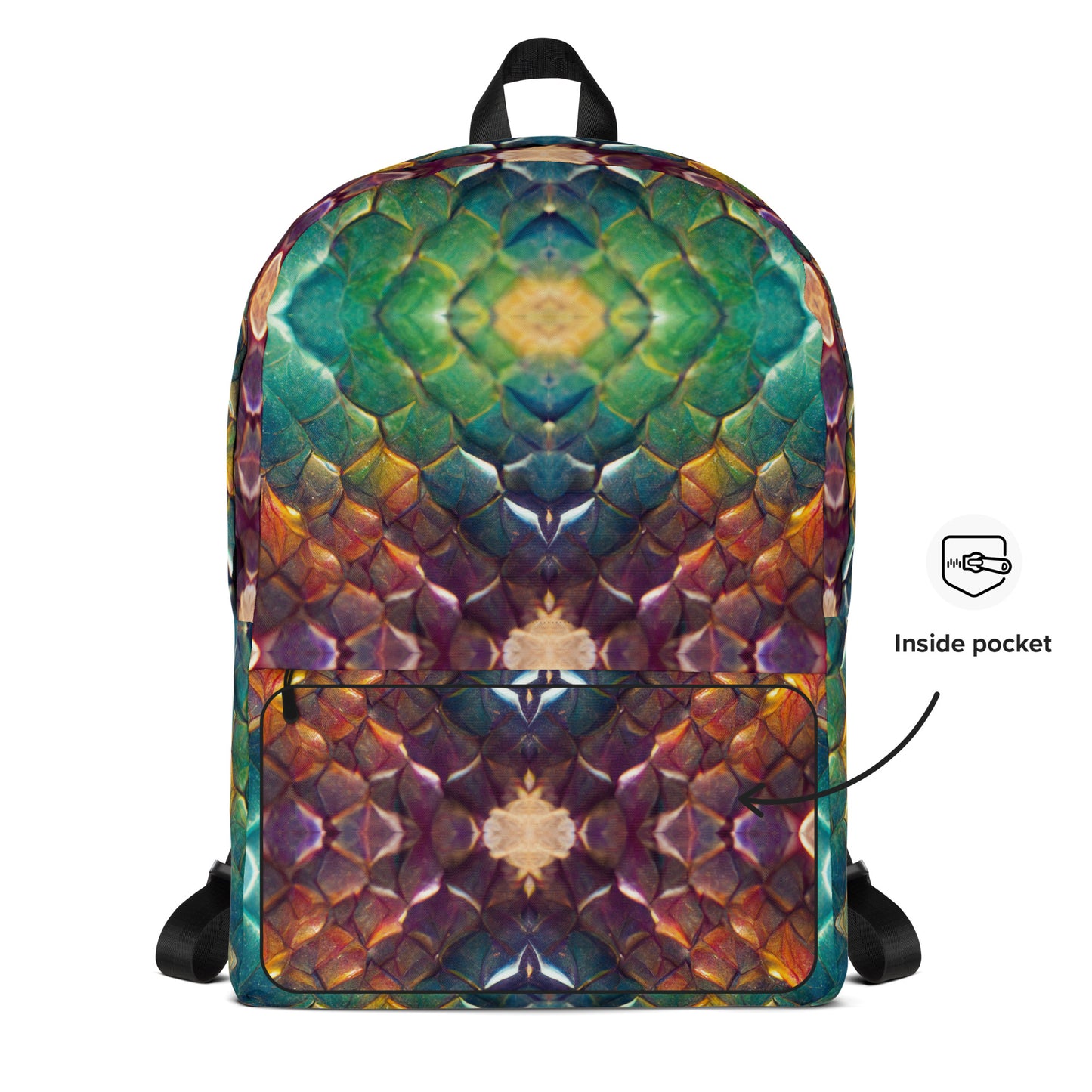 Prismijimmy, the Rainbow Guardian Dragon Backpack