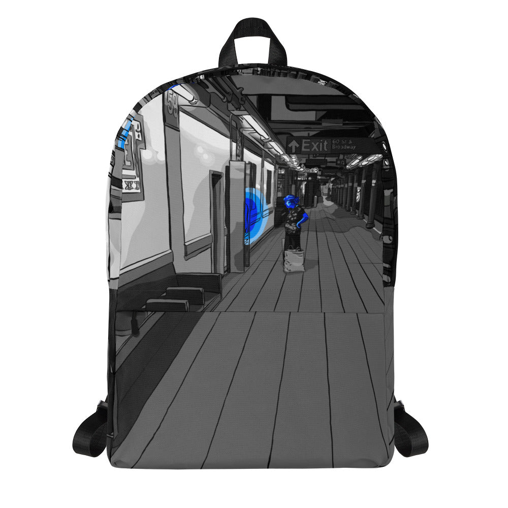 Columbus Circle NYC Subway Backpack