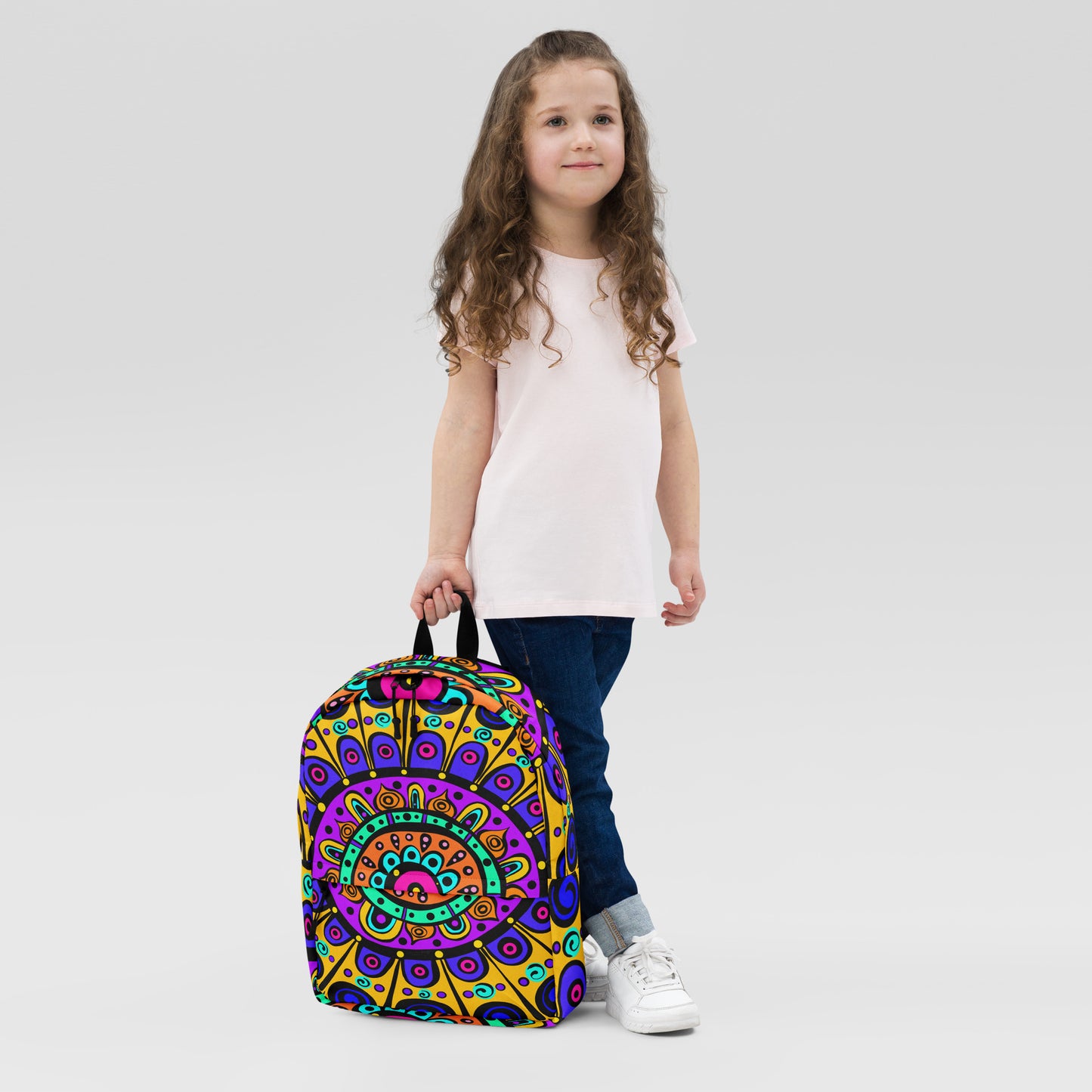 Mandala with Yellow Backpack