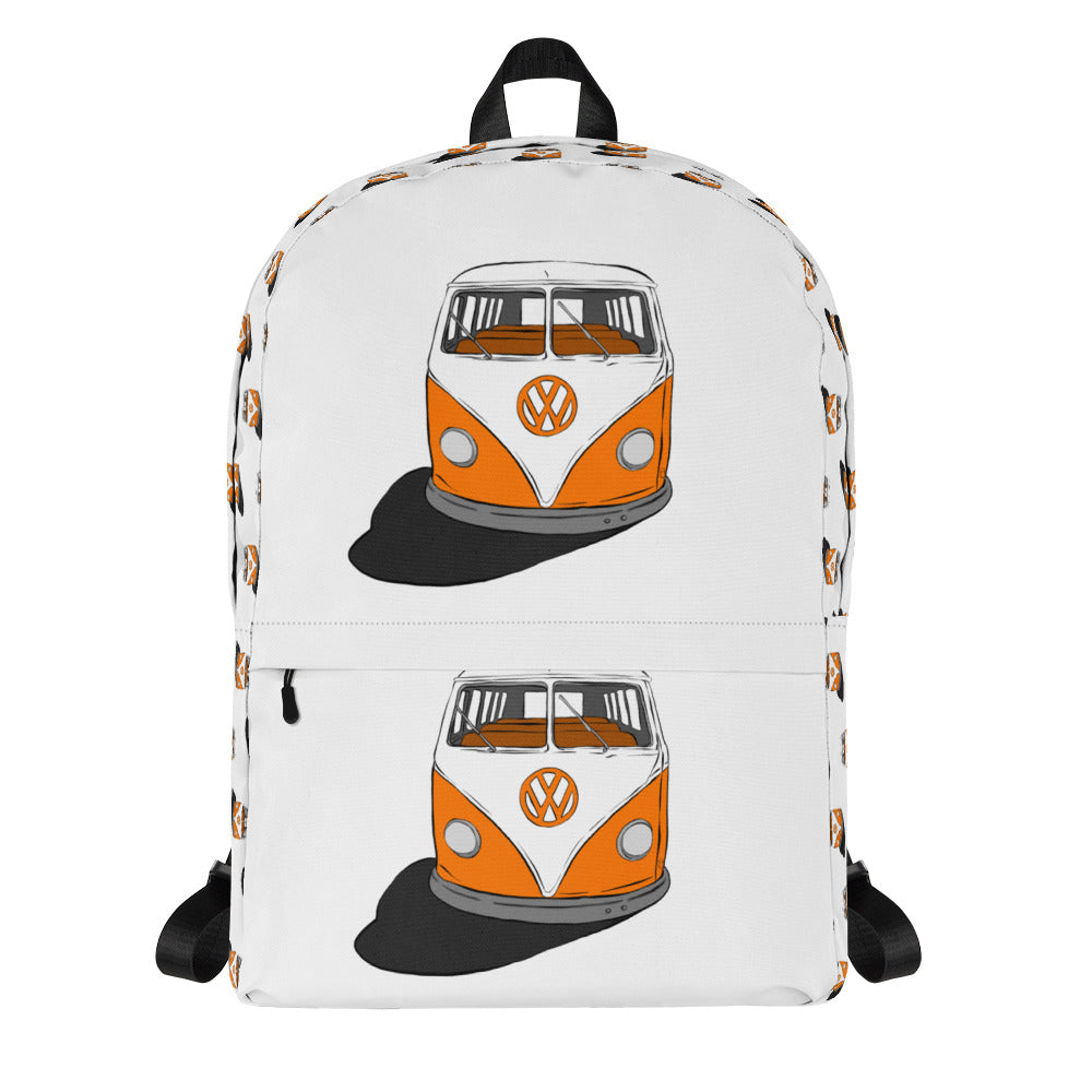 Orange VW Van Backpack