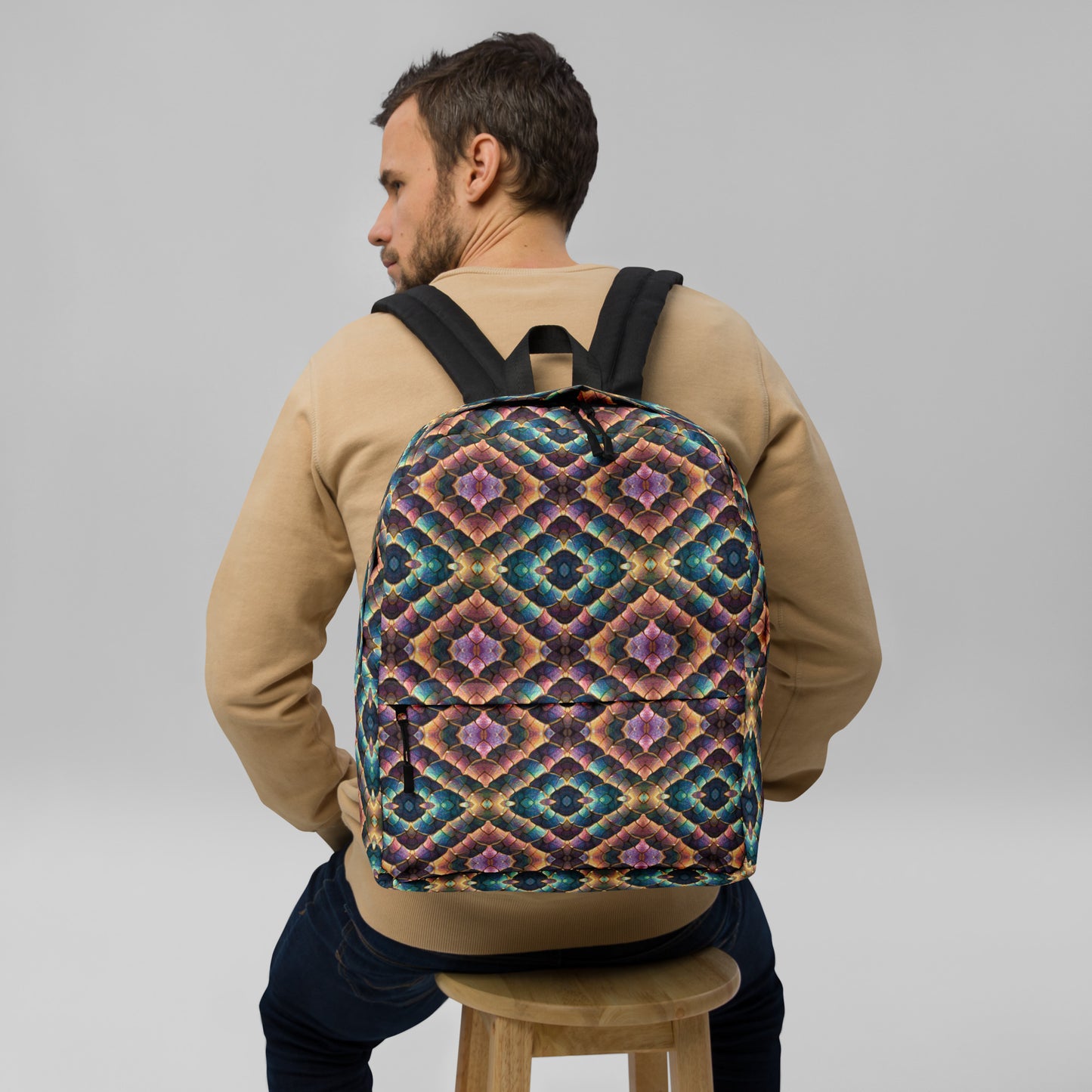 Joannesong, the Prismatic Wilderness Muse Backpack