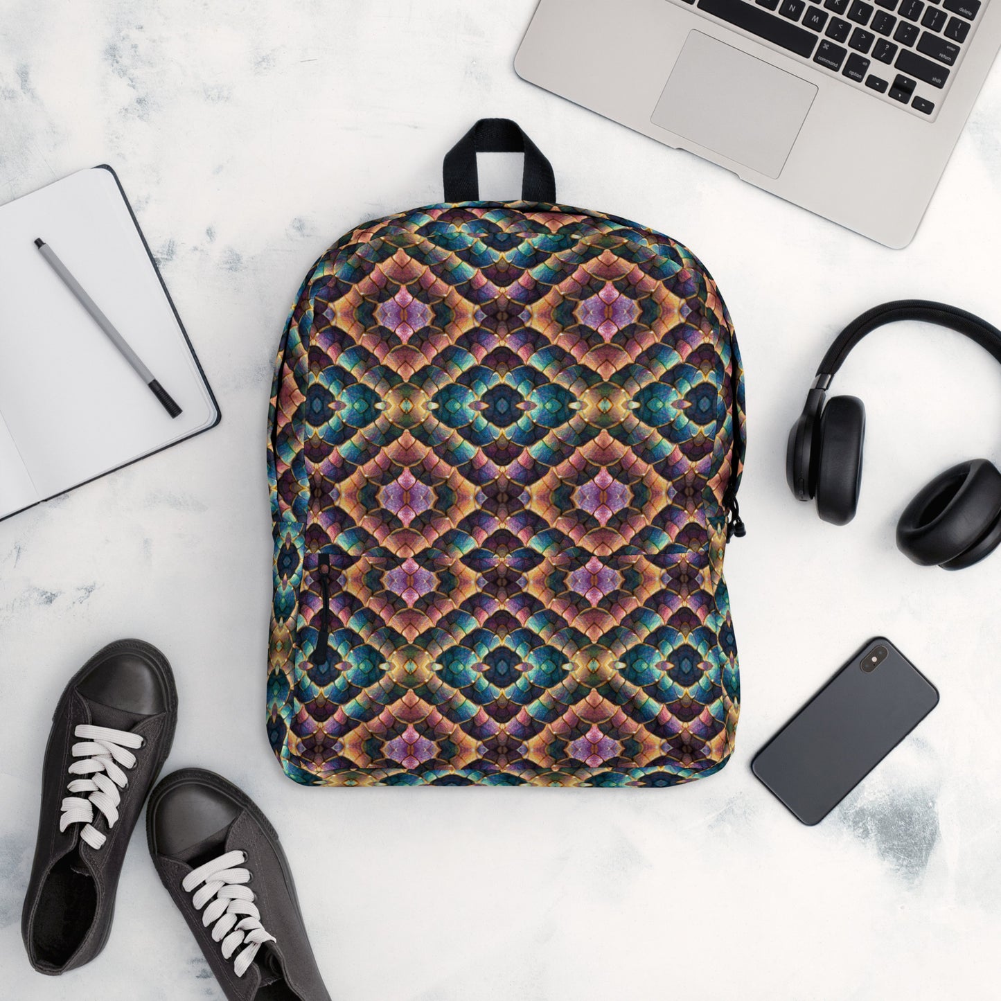 Joannesong, the Prismatic Wilderness Muse Backpack