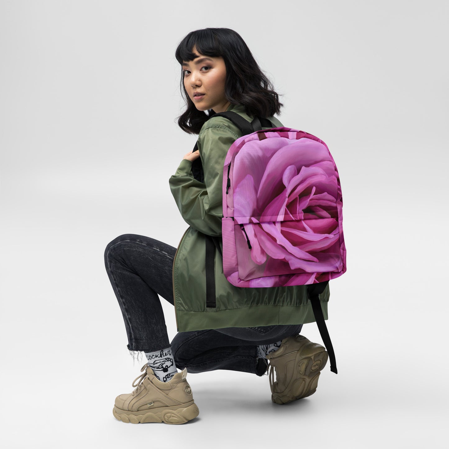 Leslie’s Rose Backpack