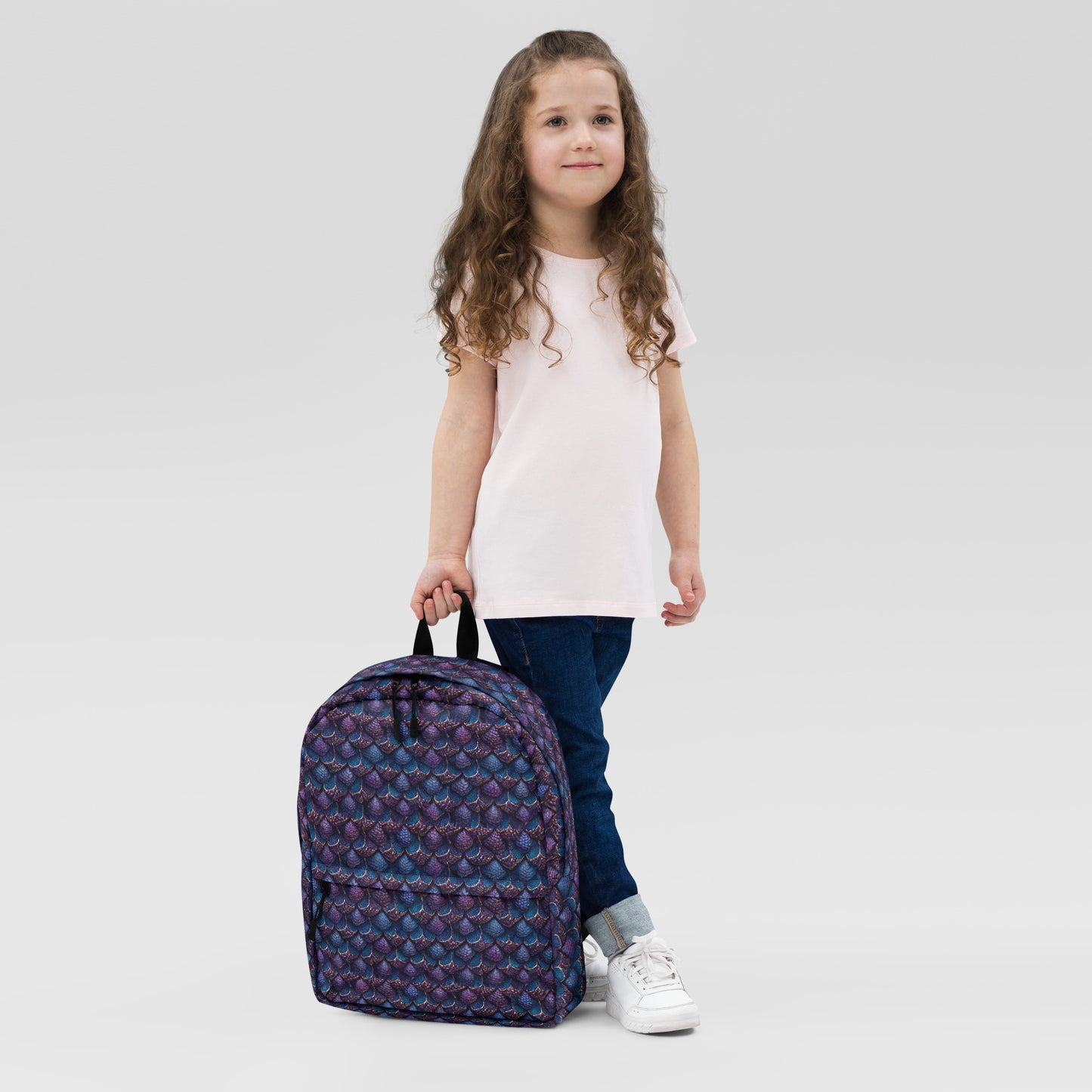 Luminosa, the Radiant Amethyst Drakon Backpack