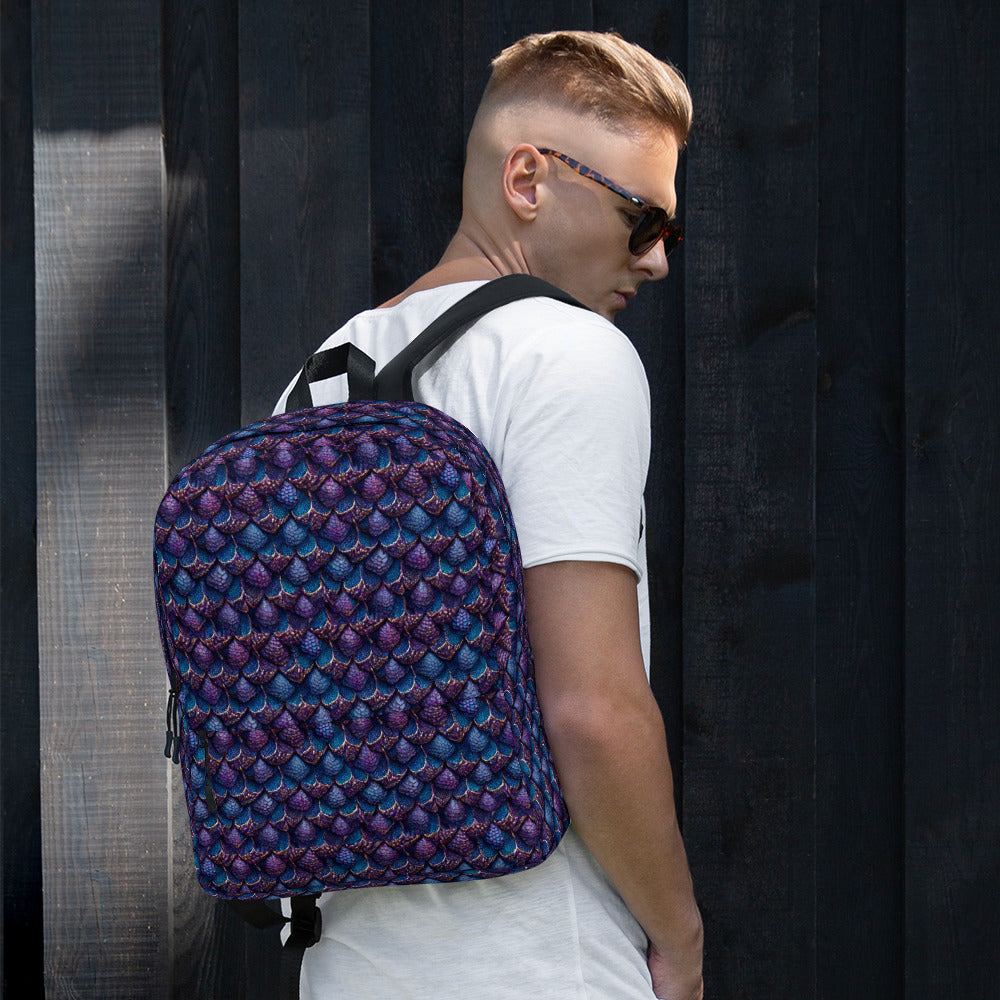 Luminosa, the Radiant Amethyst Drakon Backpack