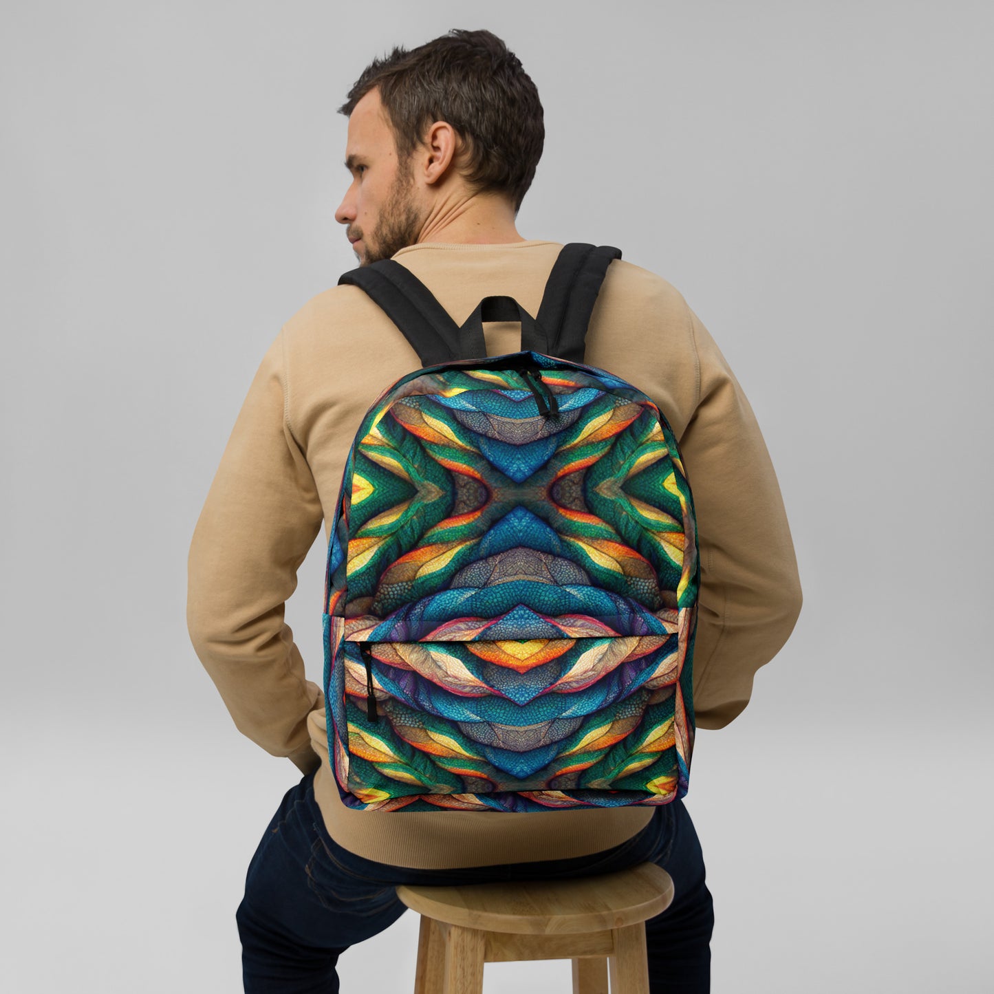 Maderaestro, the Melodic Maestro Dragon Backpack