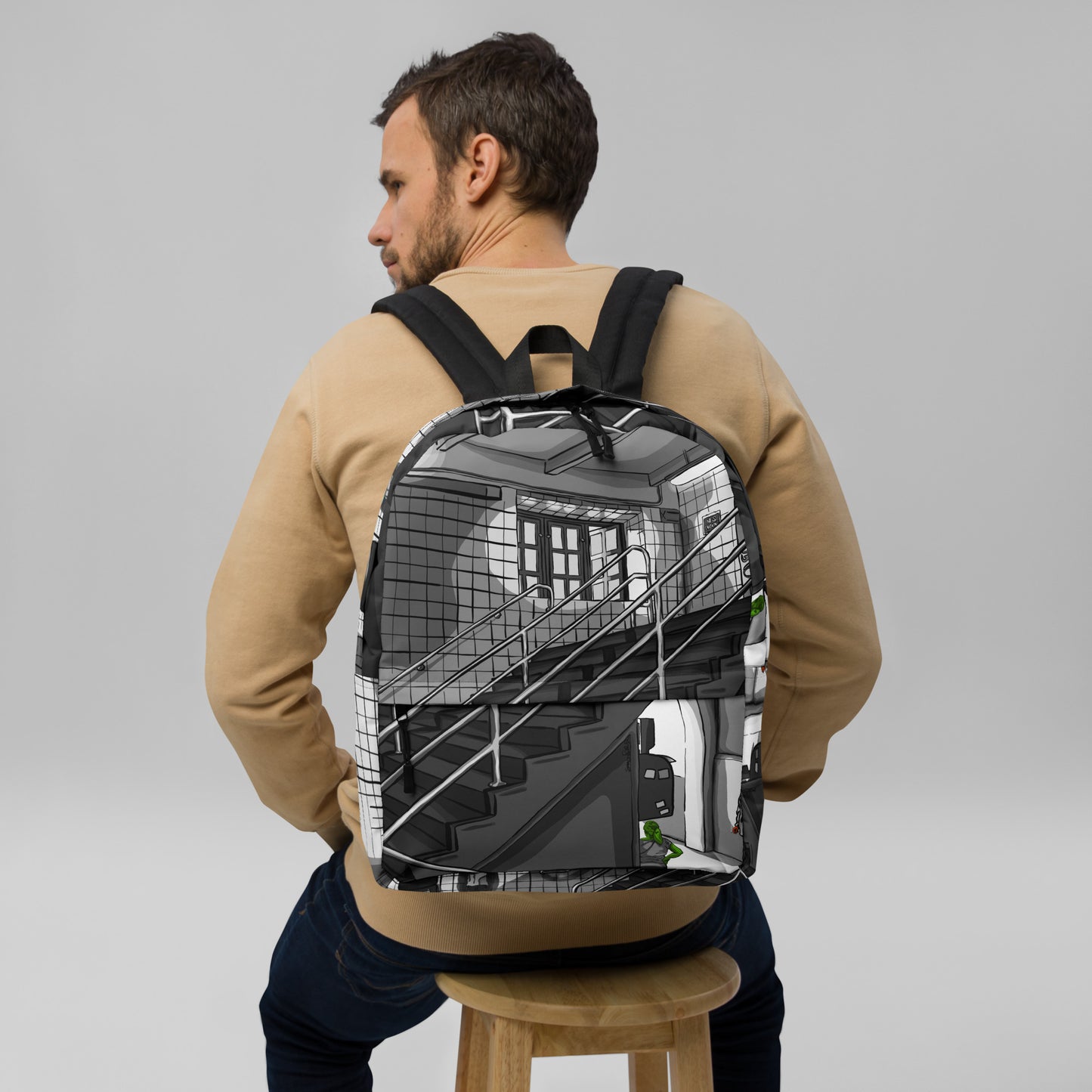 Parkchester Subway Station, Bronx, NY Backpack