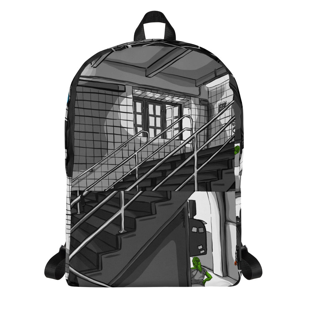 Parkchester Subway Station, Bronx, NY Backpack