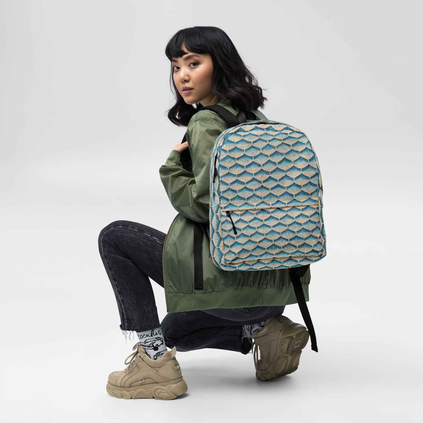 Seafoam Scales Backpack