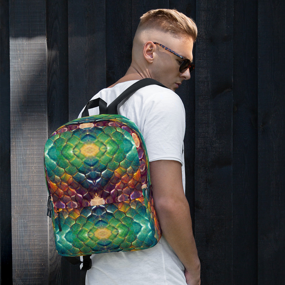 Prismijimmy, the Rainbow Guardian Dragon Backpack