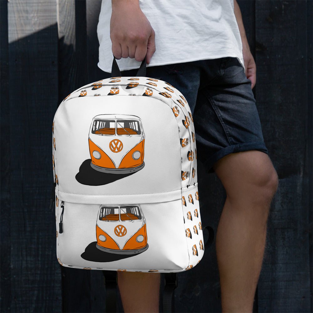 Orange VW Van Backpack