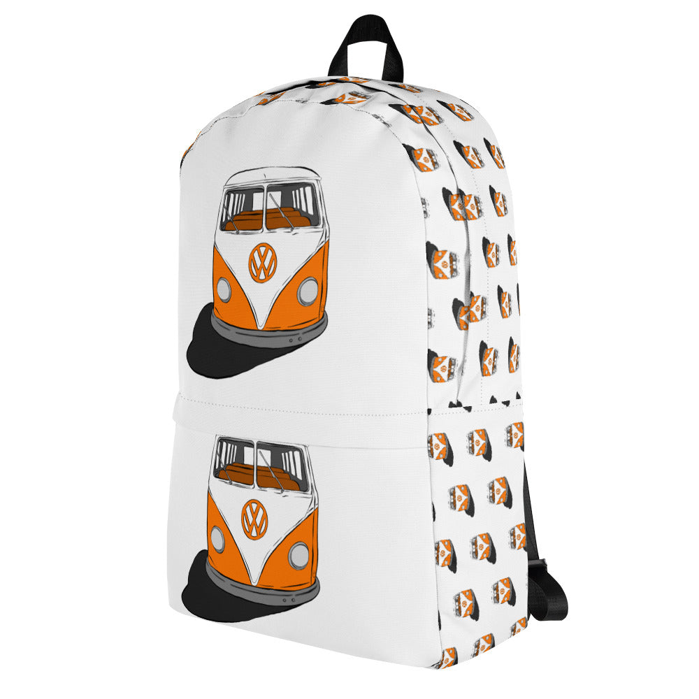 Orange VW Van Backpack