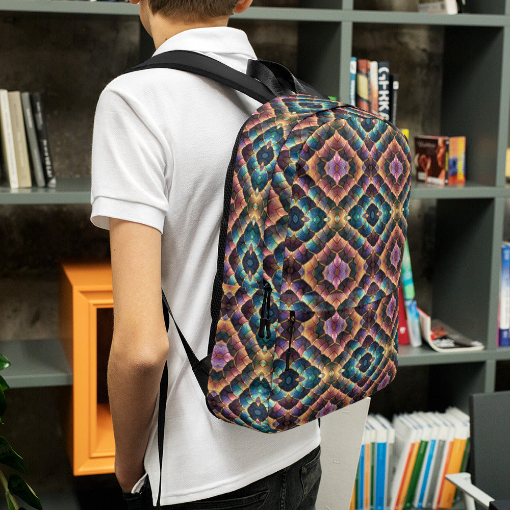 Joannesong, the Prismatic Wilderness Muse Backpack