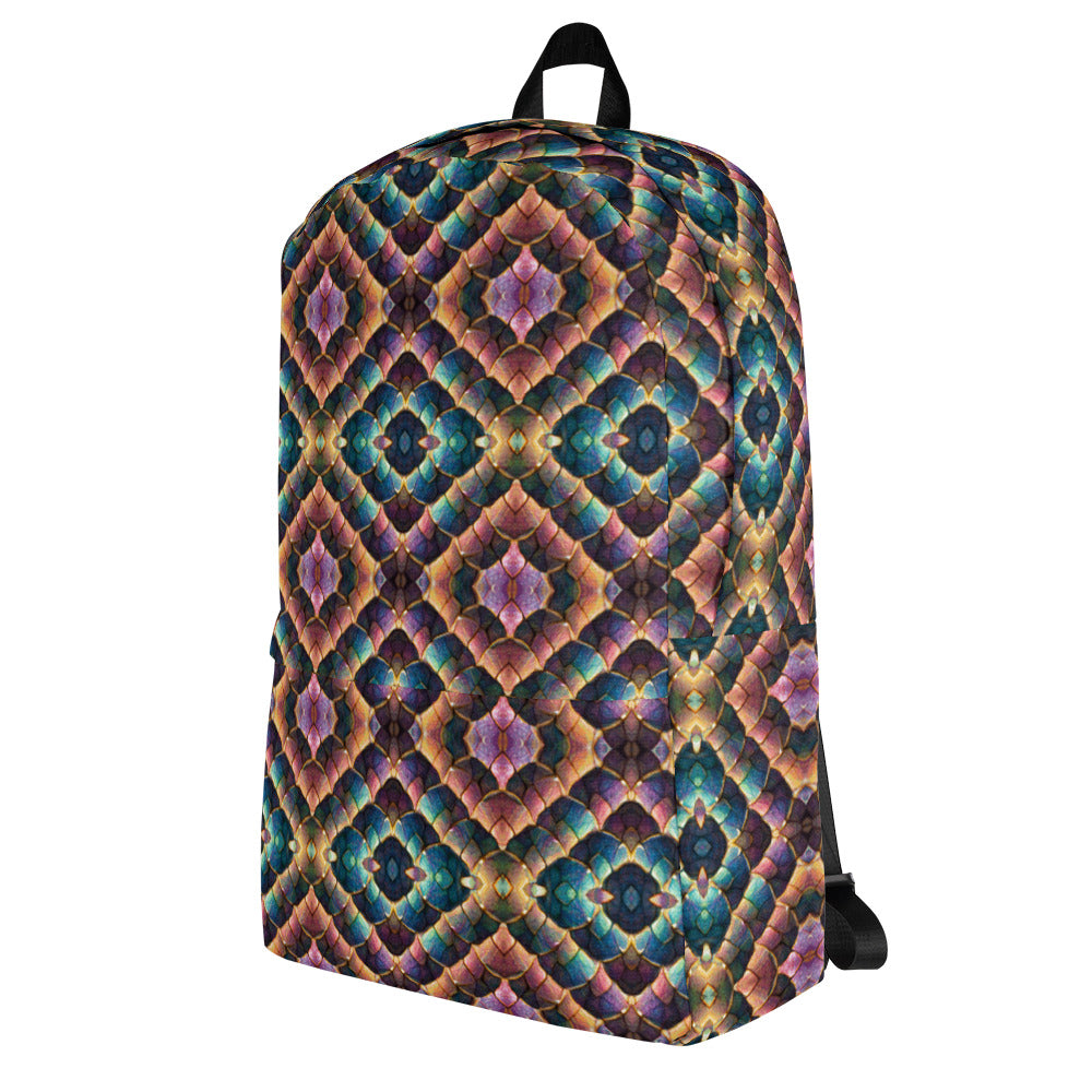 Joannesong, the Prismatic Wilderness Muse Backpack