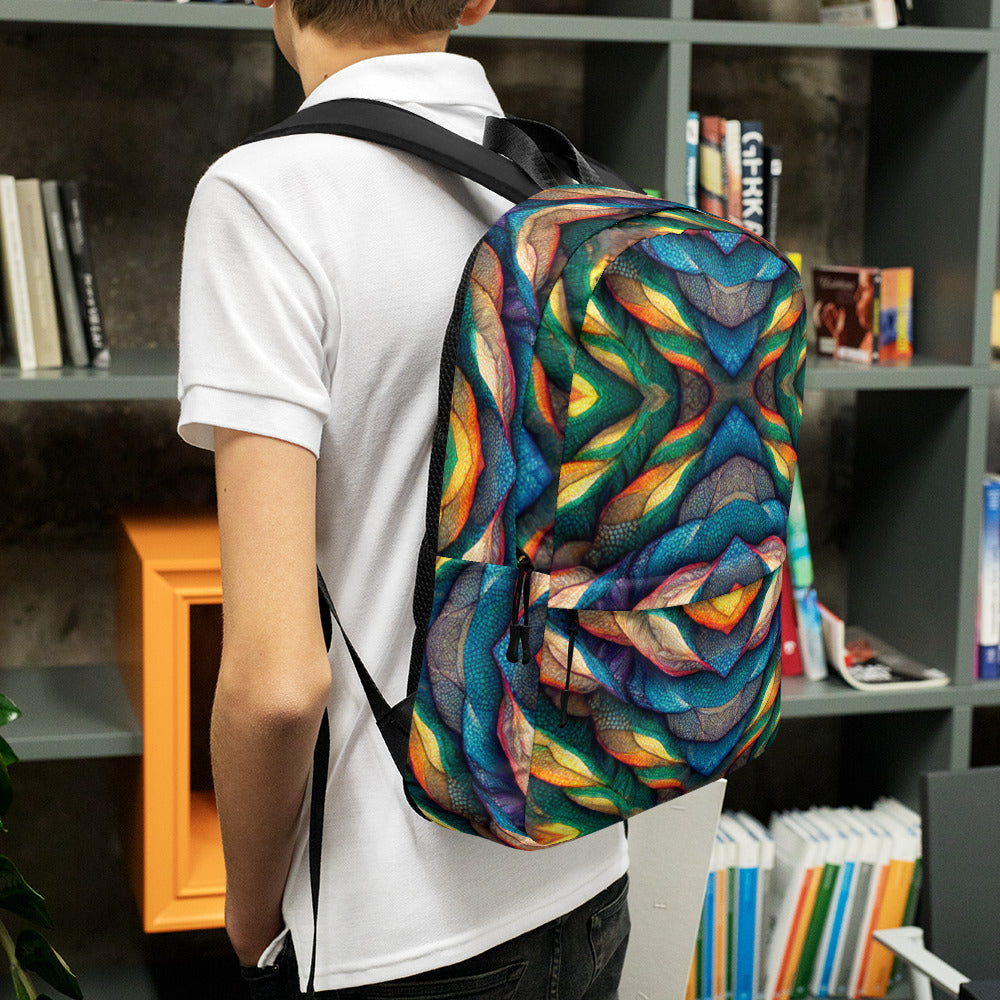 Maderaestro, the Melodic Maestro Dragon Backpack