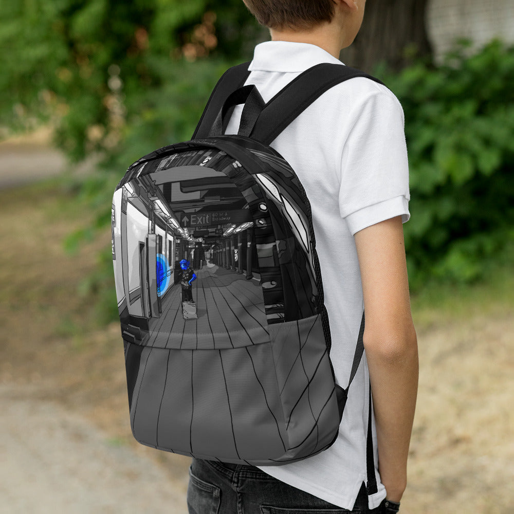 Columbus Circle NYC Subway Backpack