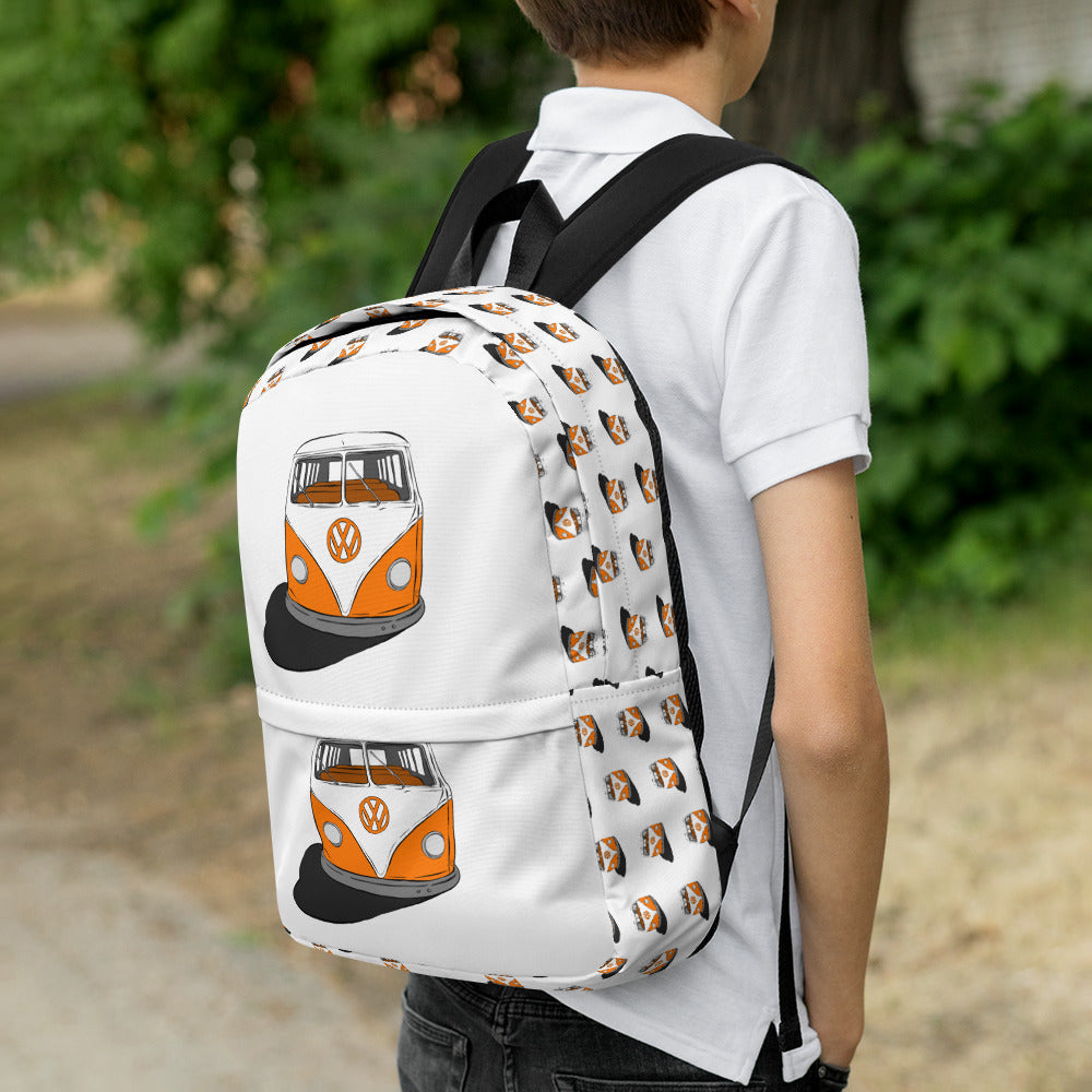 Orange VW Van Backpack