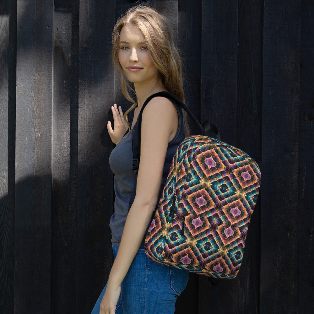 Joannesong, the Prismatic Wilderness Muse Backpack