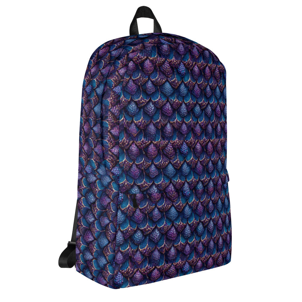 Luminosa, the Radiant Amethyst Drakon Backpack