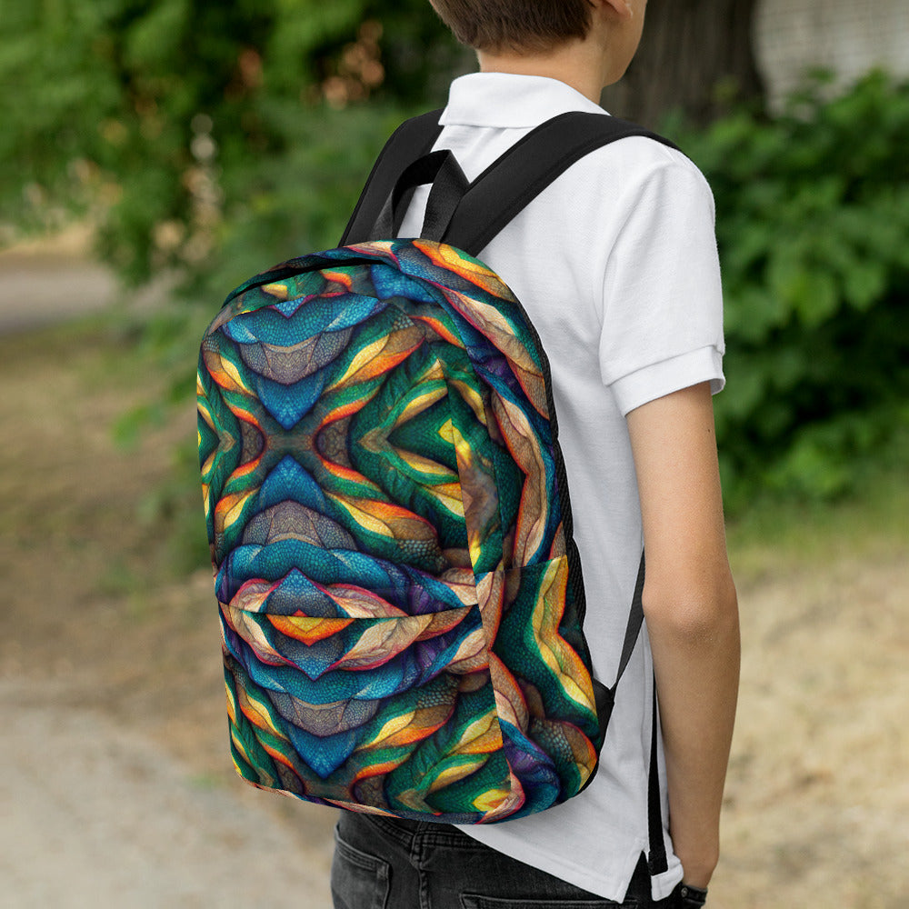 Maderaestro, the Melodic Maestro Dragon Backpack