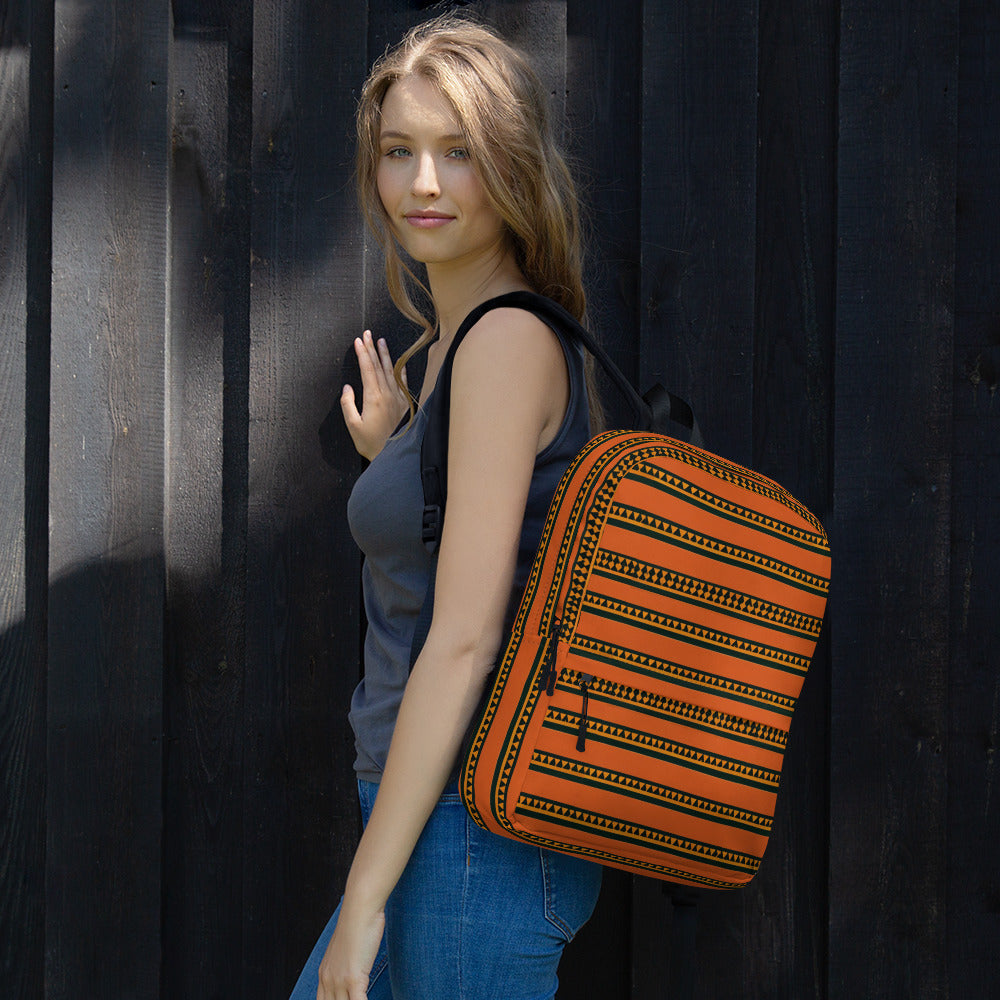 Timbuktu Tangerine Tapestry Backpack