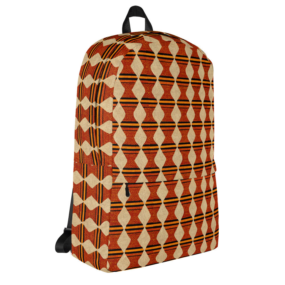 Tribal Tranquility In Neutral Backpack