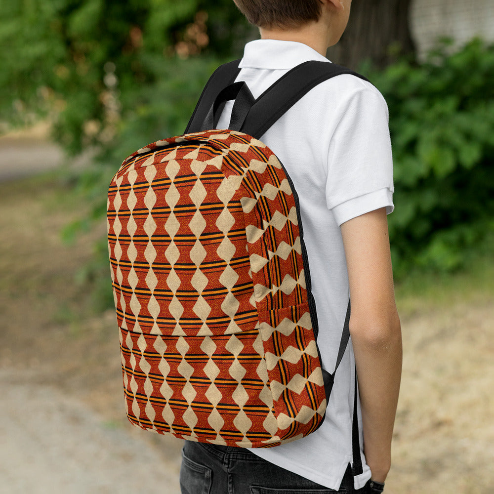 Tribal Tranquility In Neutral Backpack