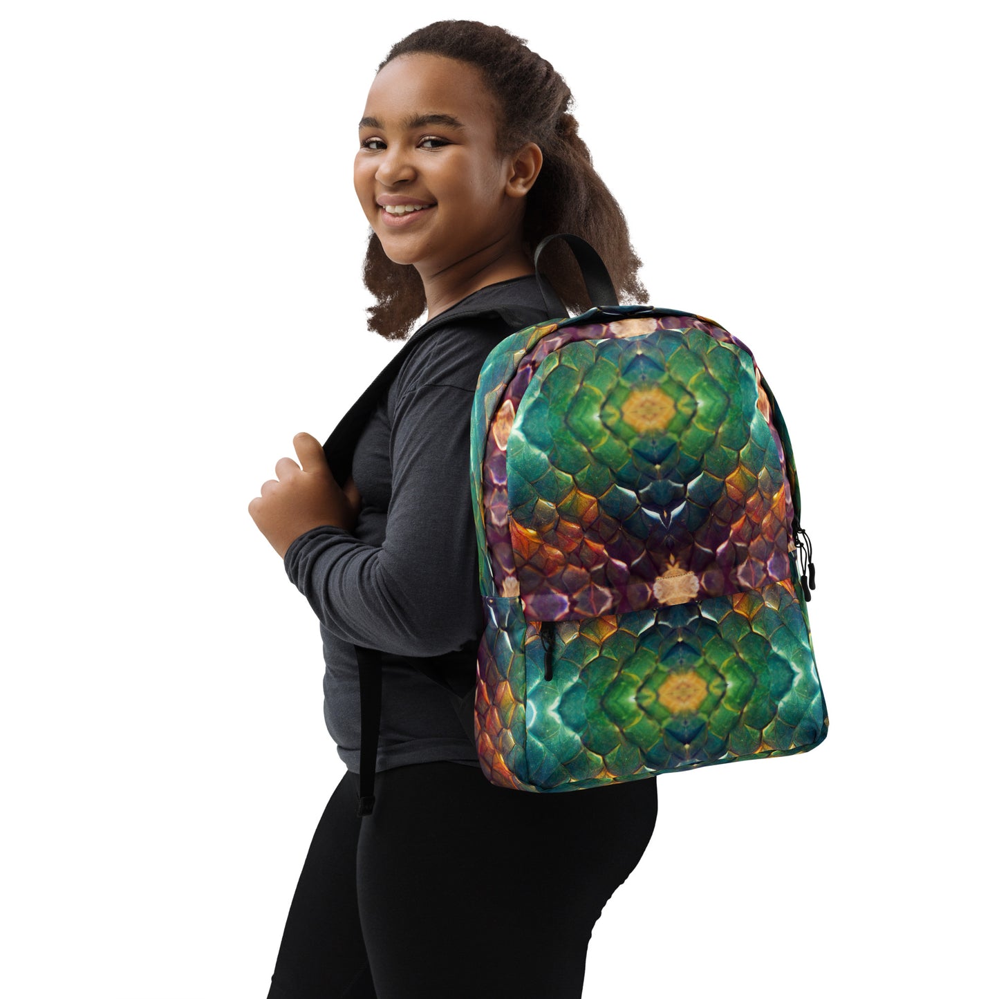 Prismijimmy, the Rainbow Guardian Dragon Backpack