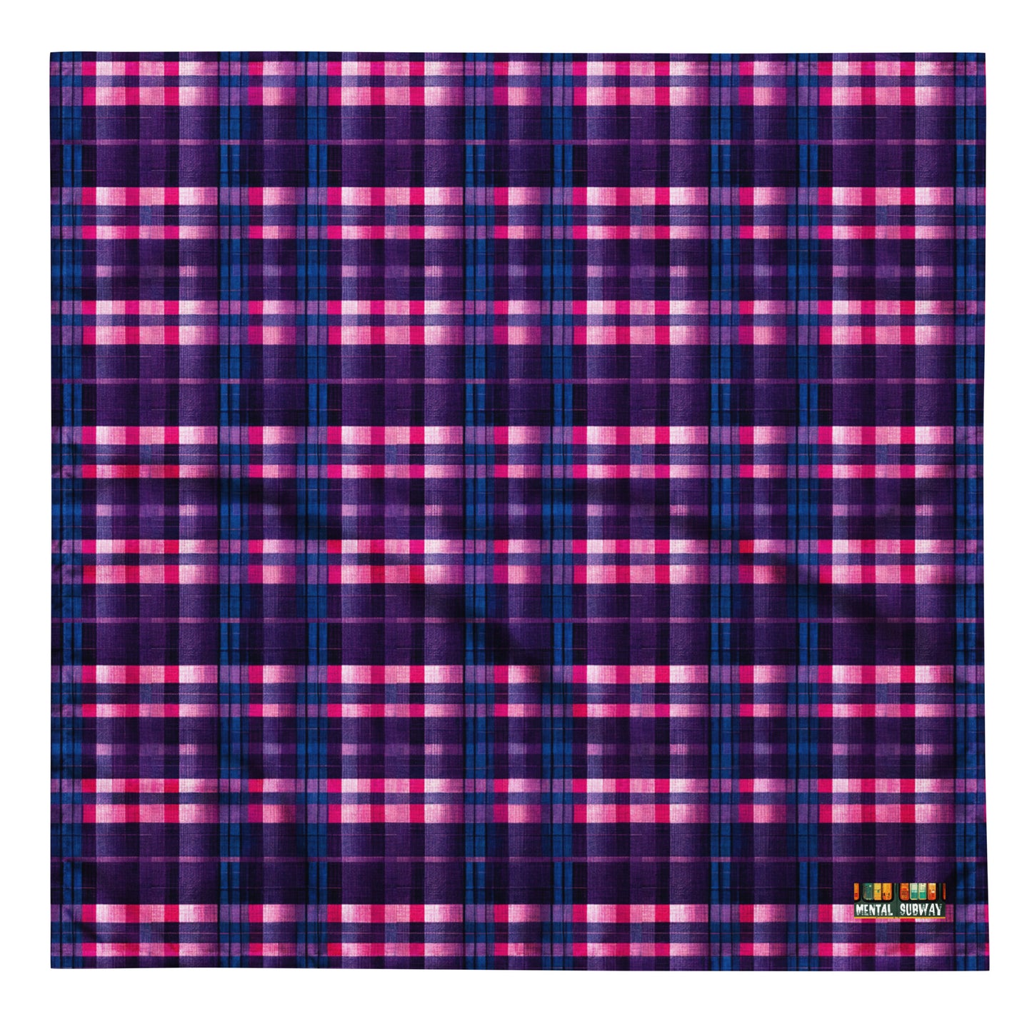 Berry Delight Plaid Bandana