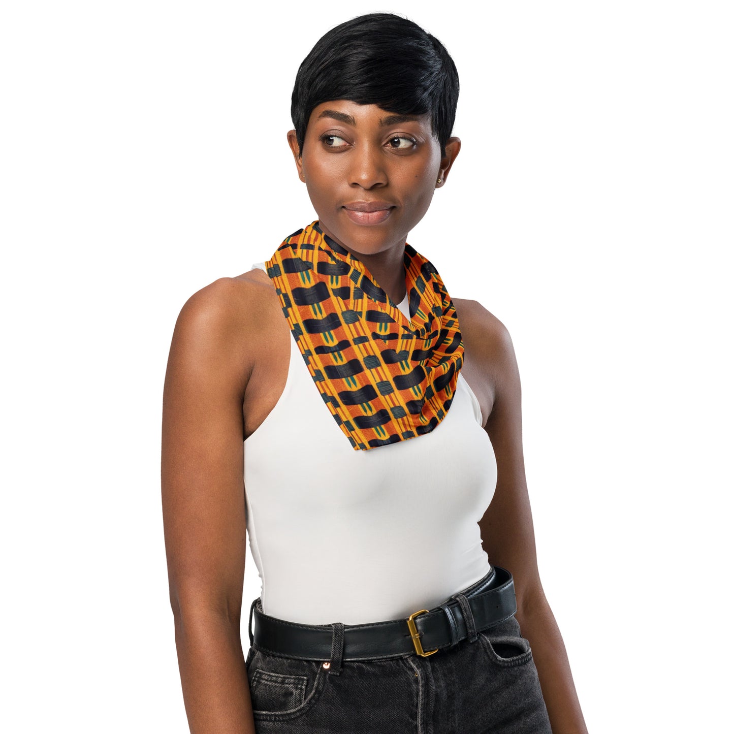 Lusaka Loomed Landscape  bandana