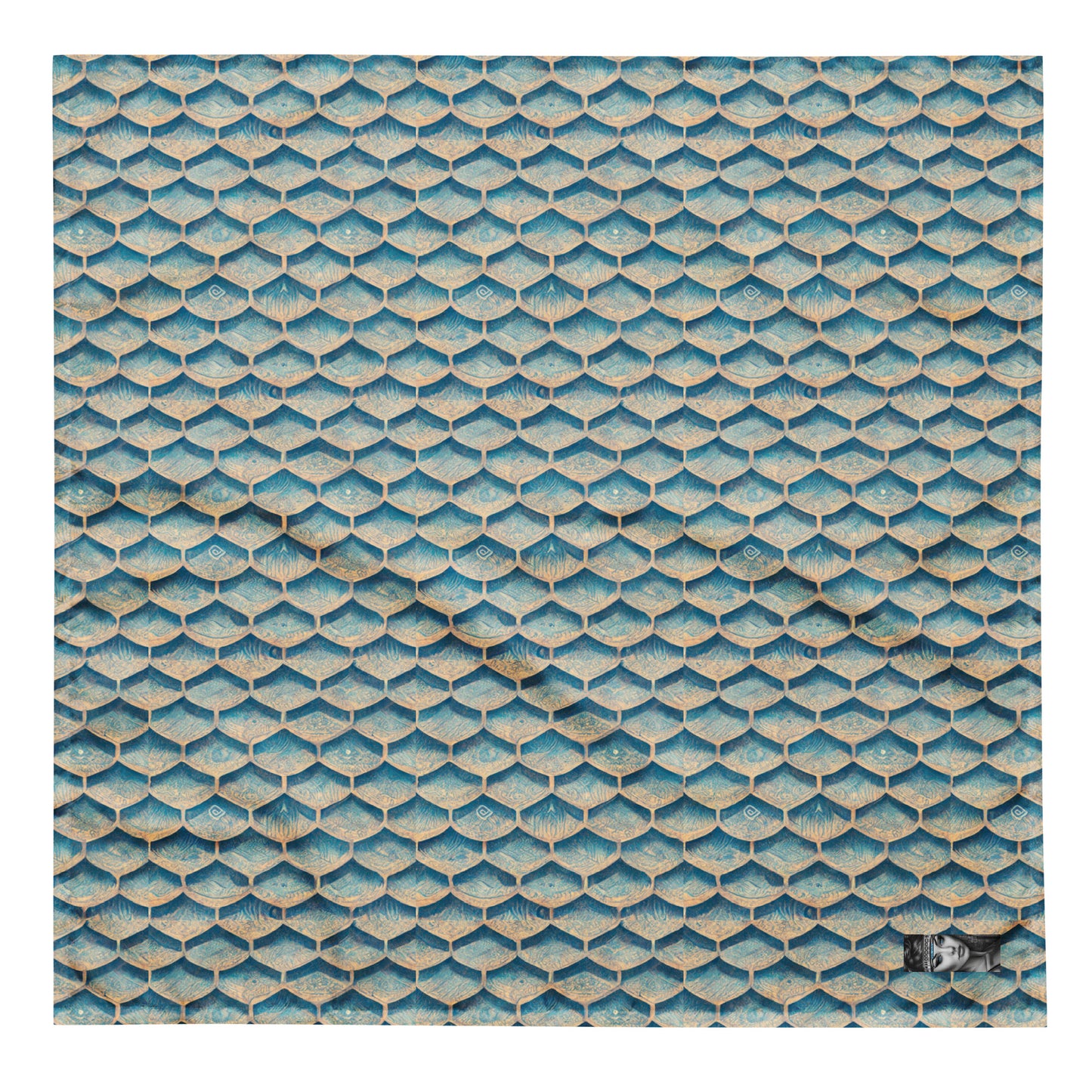 Seafoam Scales Pet bandana