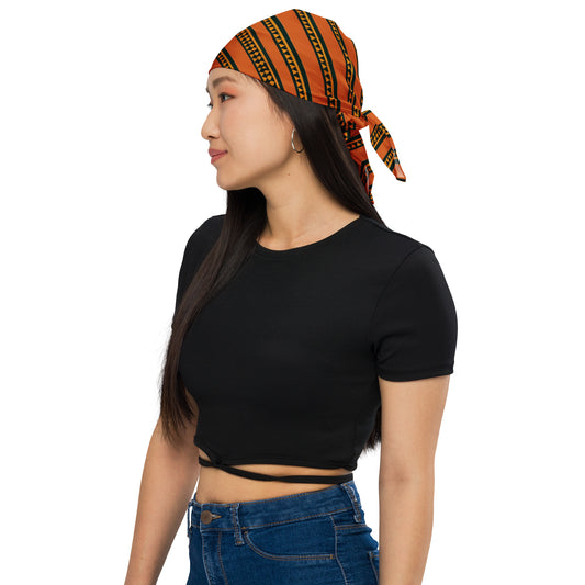 Timbuktu Tangerine Tapestry bandana