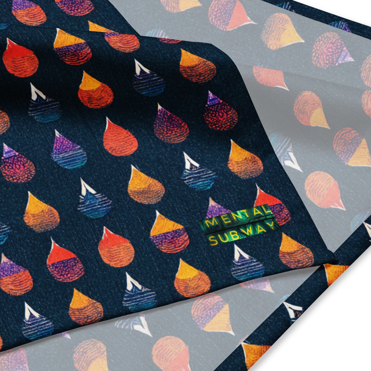 Prismatic Precipitation Pet bandana