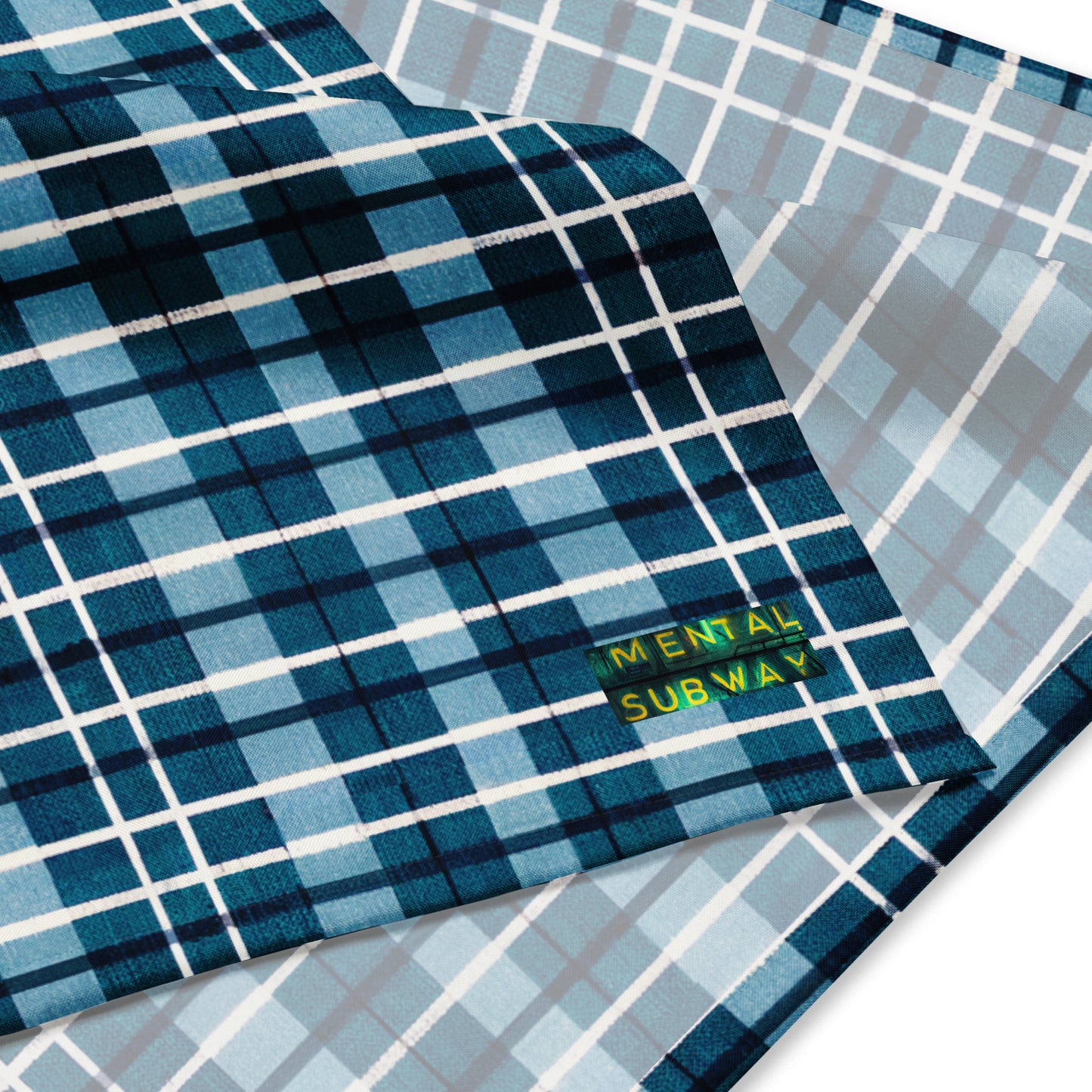 Scotsman’s Skyward Plaid Pet bandana