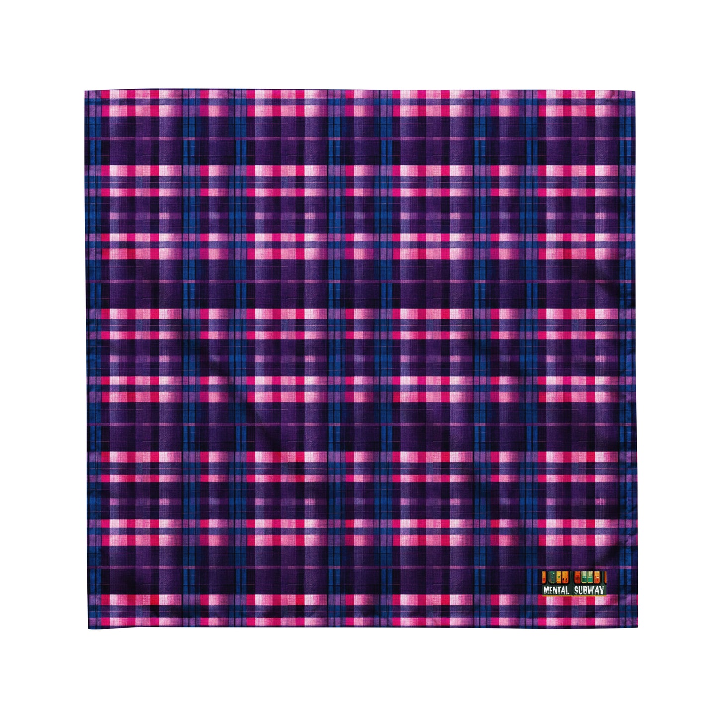 Berry Delight Plaid Bandana