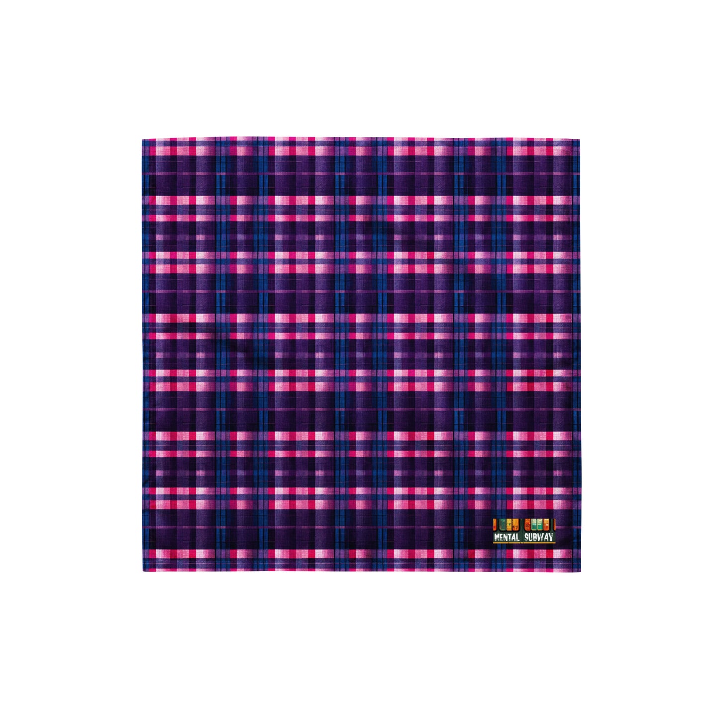 Berry Delight Plaid Bandana