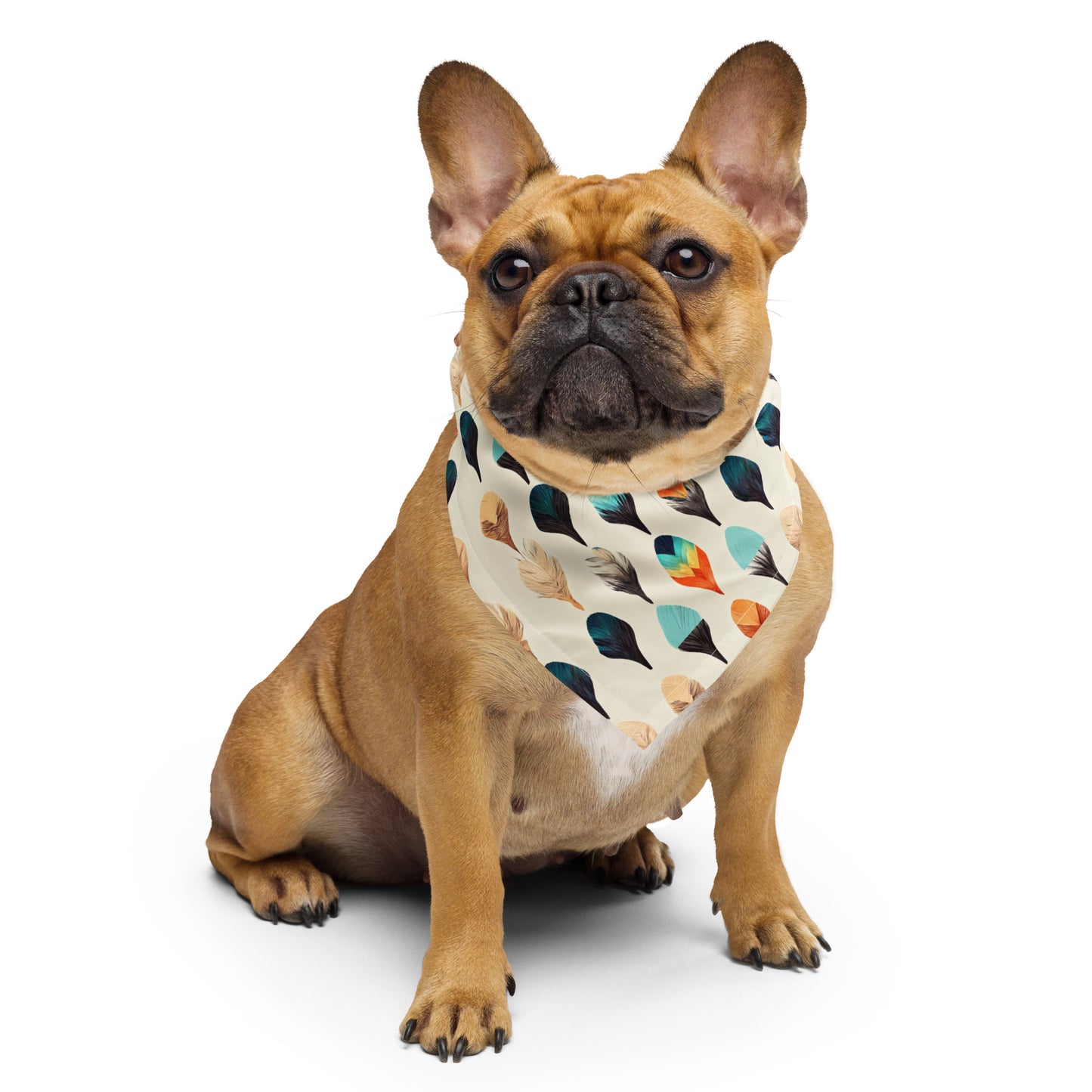 Colorful Plumes bandana