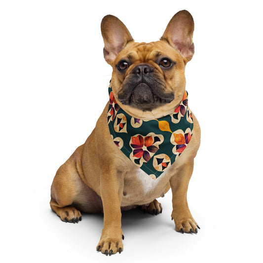 Ifrane’s Rainbow Blossoms Pet bandana