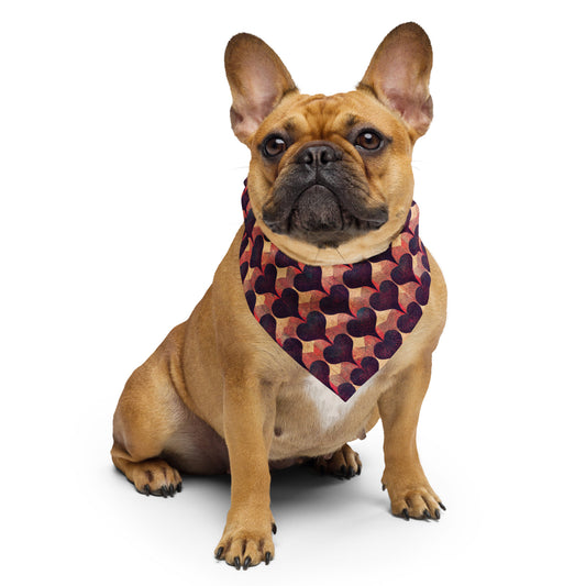 Loves Tapestry Pet bandana