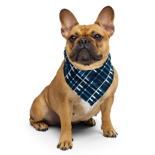 Royal Blue Scottish Heritage Pet bandana