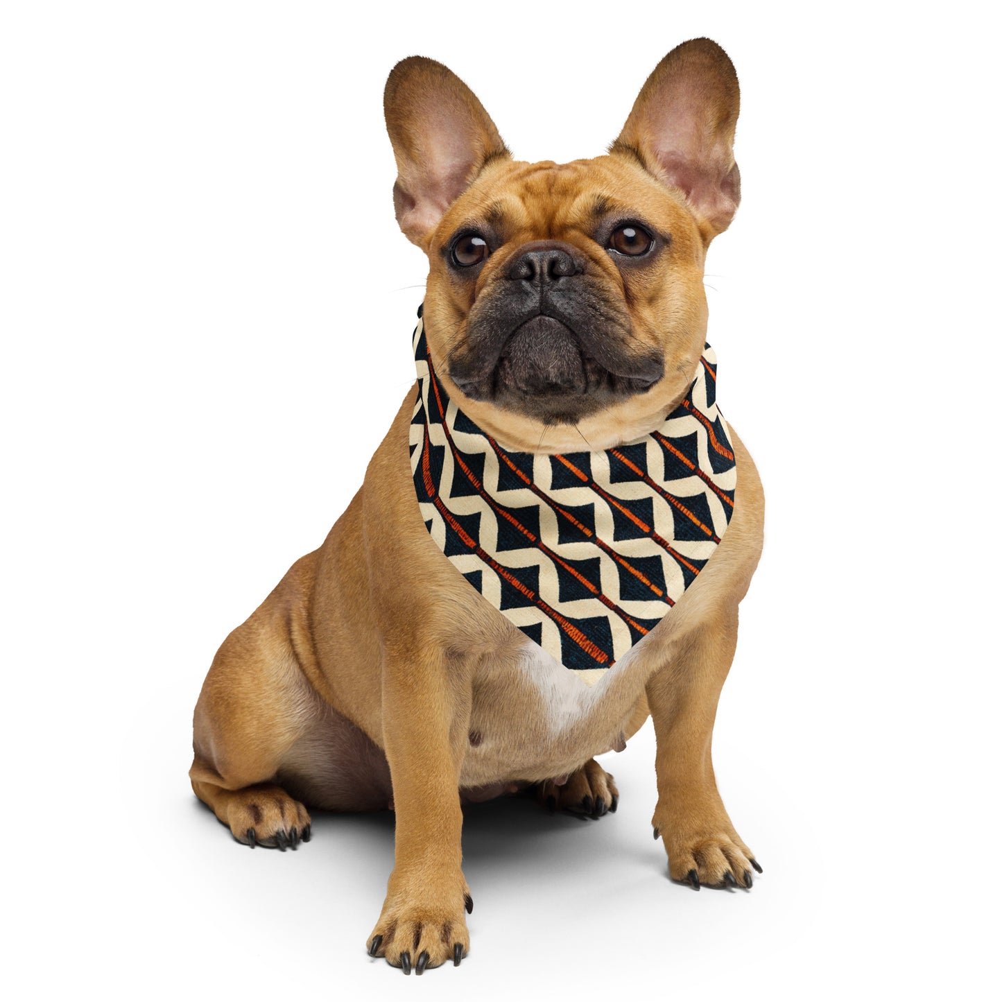 Tribal Tones In Harmony Pet bandana